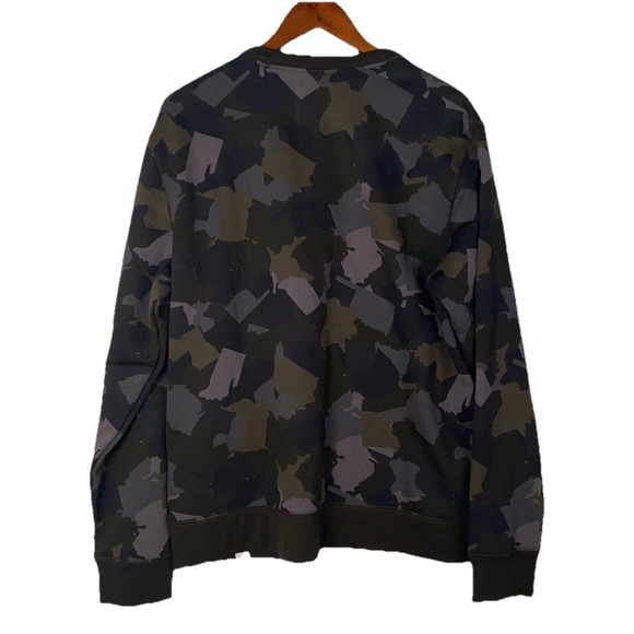 NWT Blake Shelton X Lands End Men Serious Sweatshirt Camo Size‎ L - Picture 5 of 5